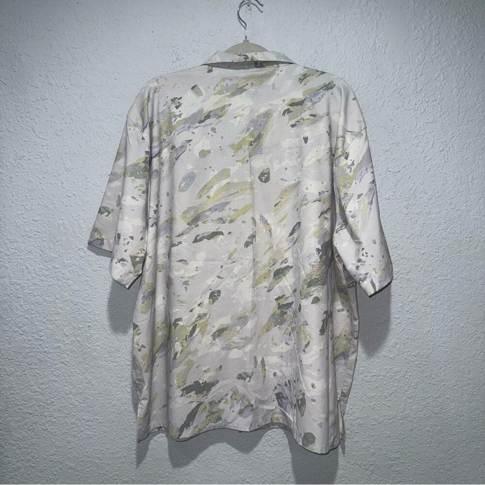 Lululemon Men’s Airing Easy Collar Short Sleeve Size XXL Variegated Bloom - Picture 4 of 7